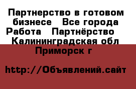 Партнерство в готовом бизнесе - Все города Работа » Партнёрство   . Калининградская обл.,Приморск г.